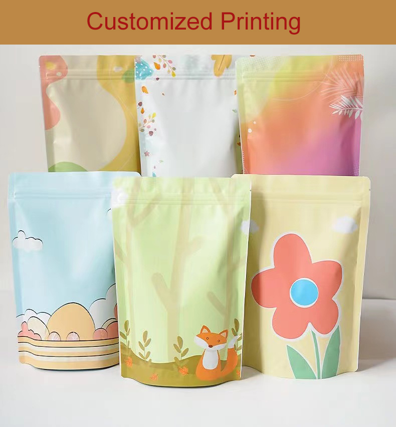 Coffee Tea Flower - Bolsas de Papel Kraft con Impresión
