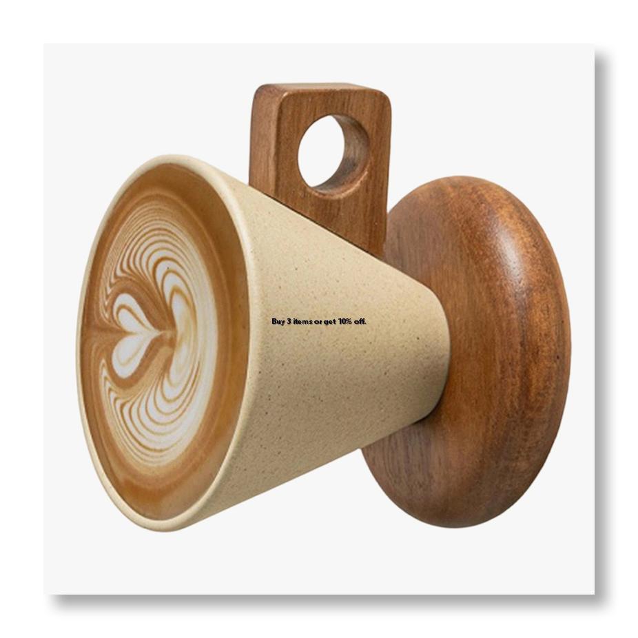 Coffee & Tea Maker Machine - Taza de Café de Cerámica y