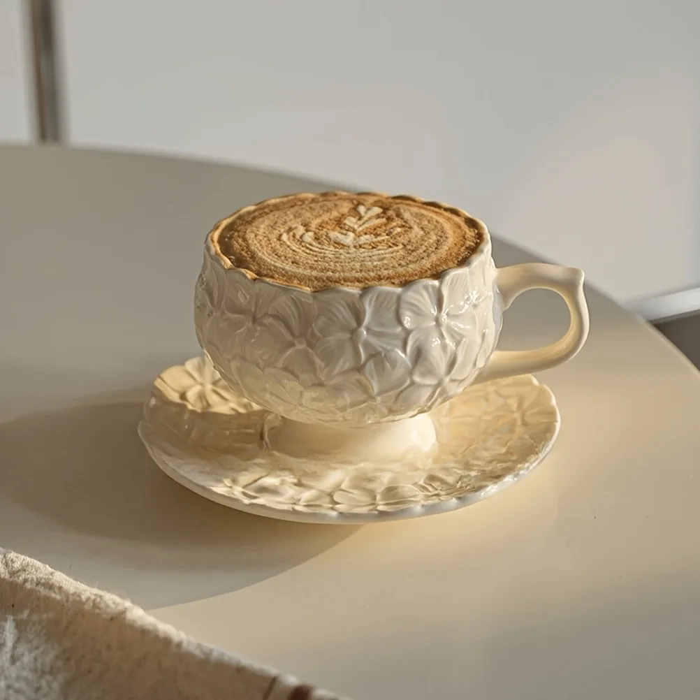 Coffee Tea Flower - Juego de Tazas de Café con