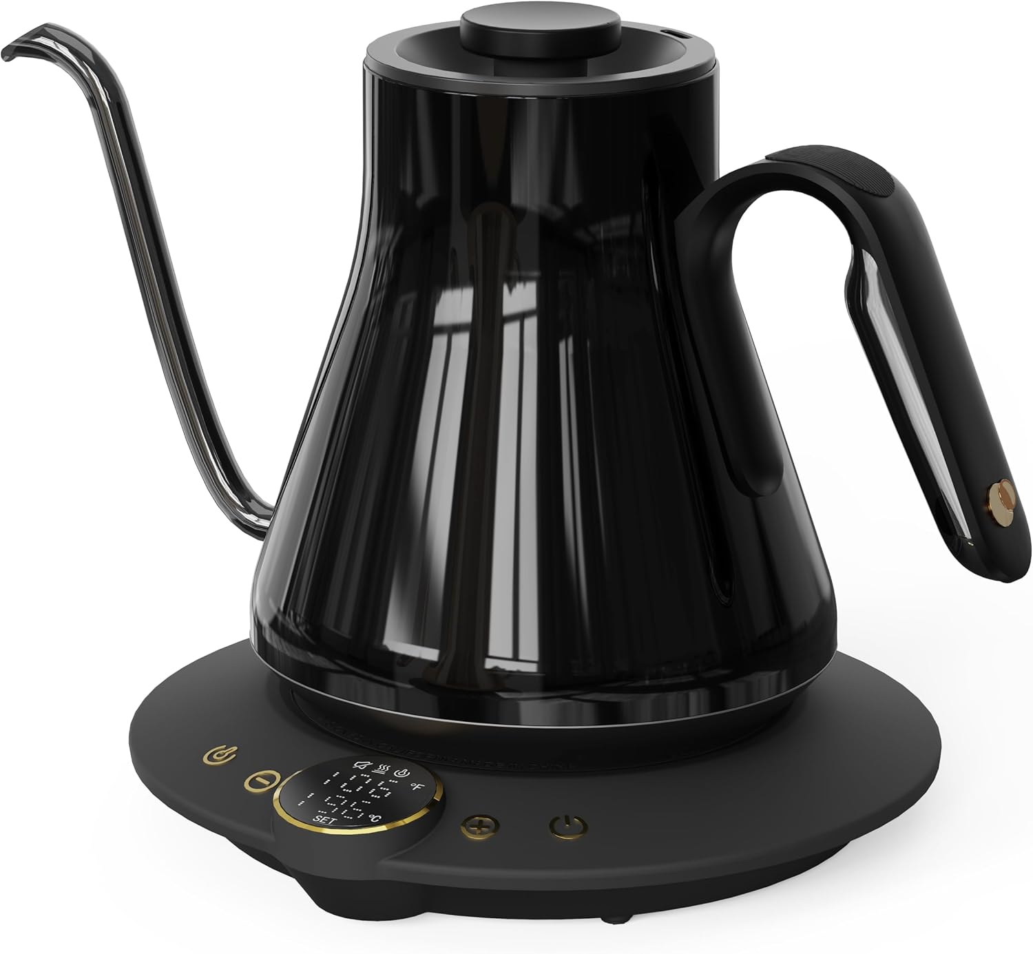 Tea And Coffee Kettle - Hervidor eléctrico de cuello de cisne,