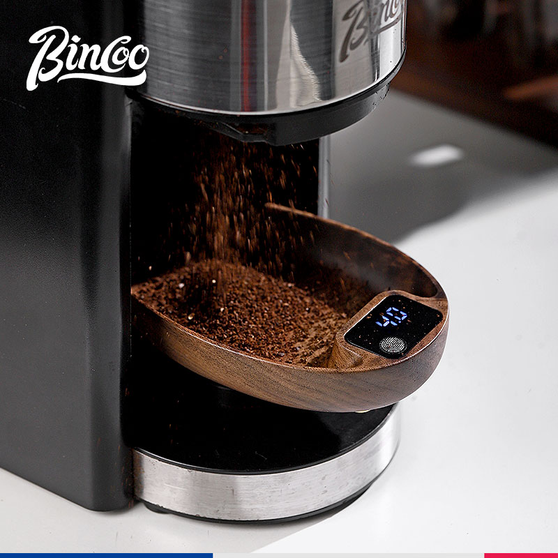 Coffee Bean Scale - Bincoo-báscula electrónica inteligente LED para cocina,