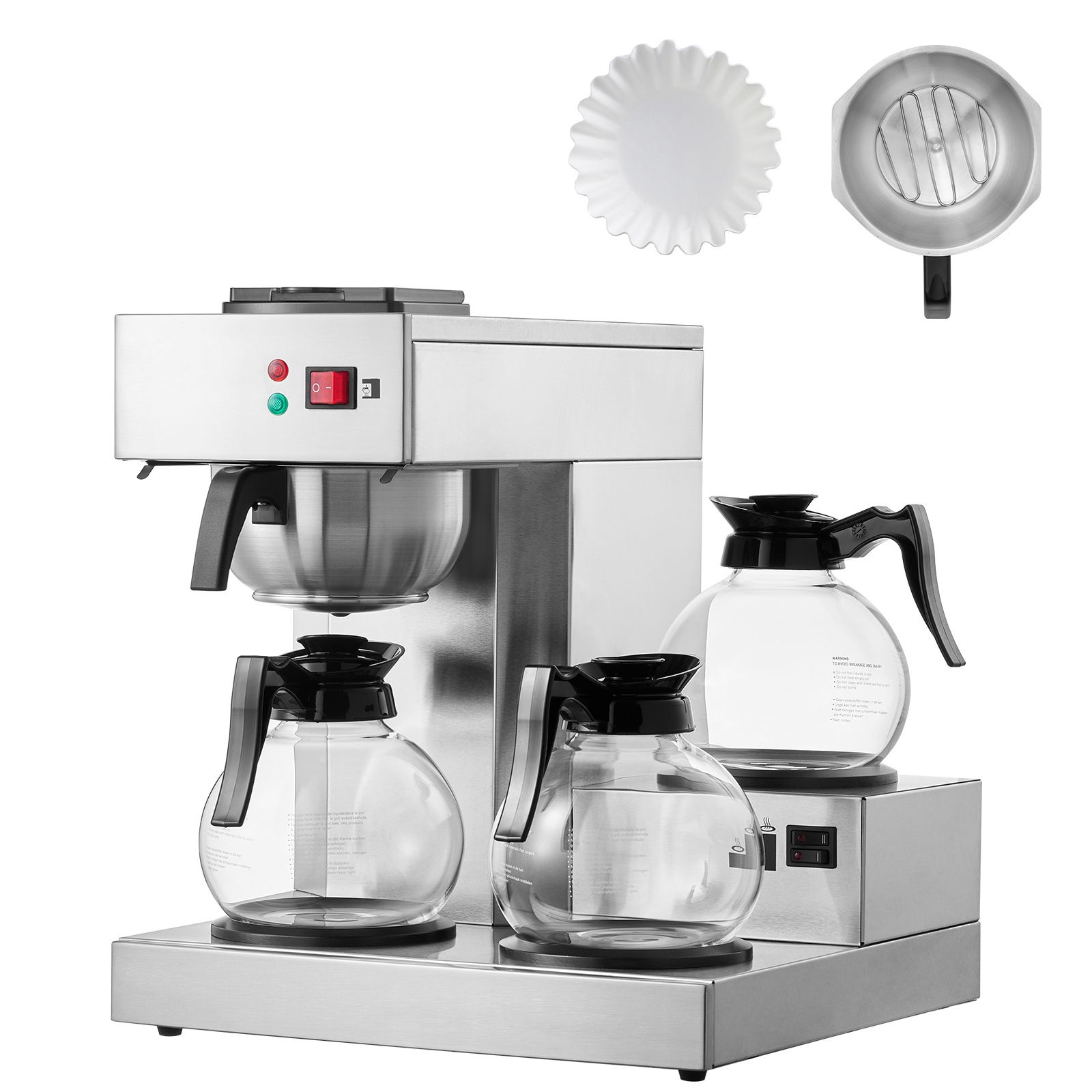 Coffee & Tea Maker Machine - Cafetera de goteo comercial de 12