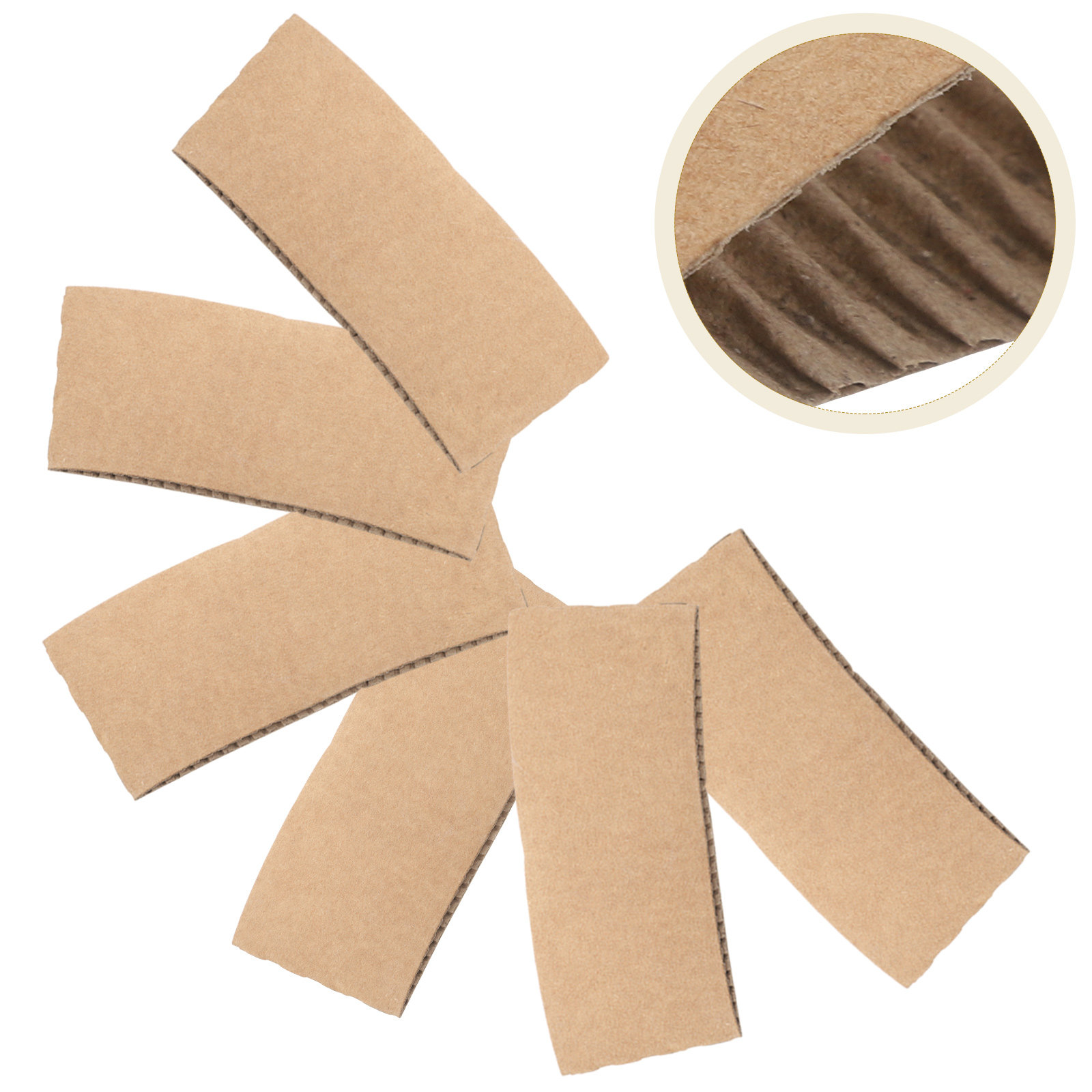 Coffee Tea Paper Cups - 100 fundas de papel Kraft para
