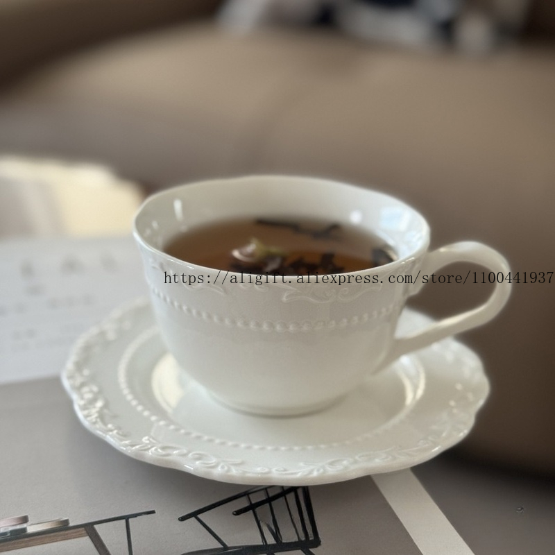 Tea Coffee Pot Set - Juego de tazas y platos de