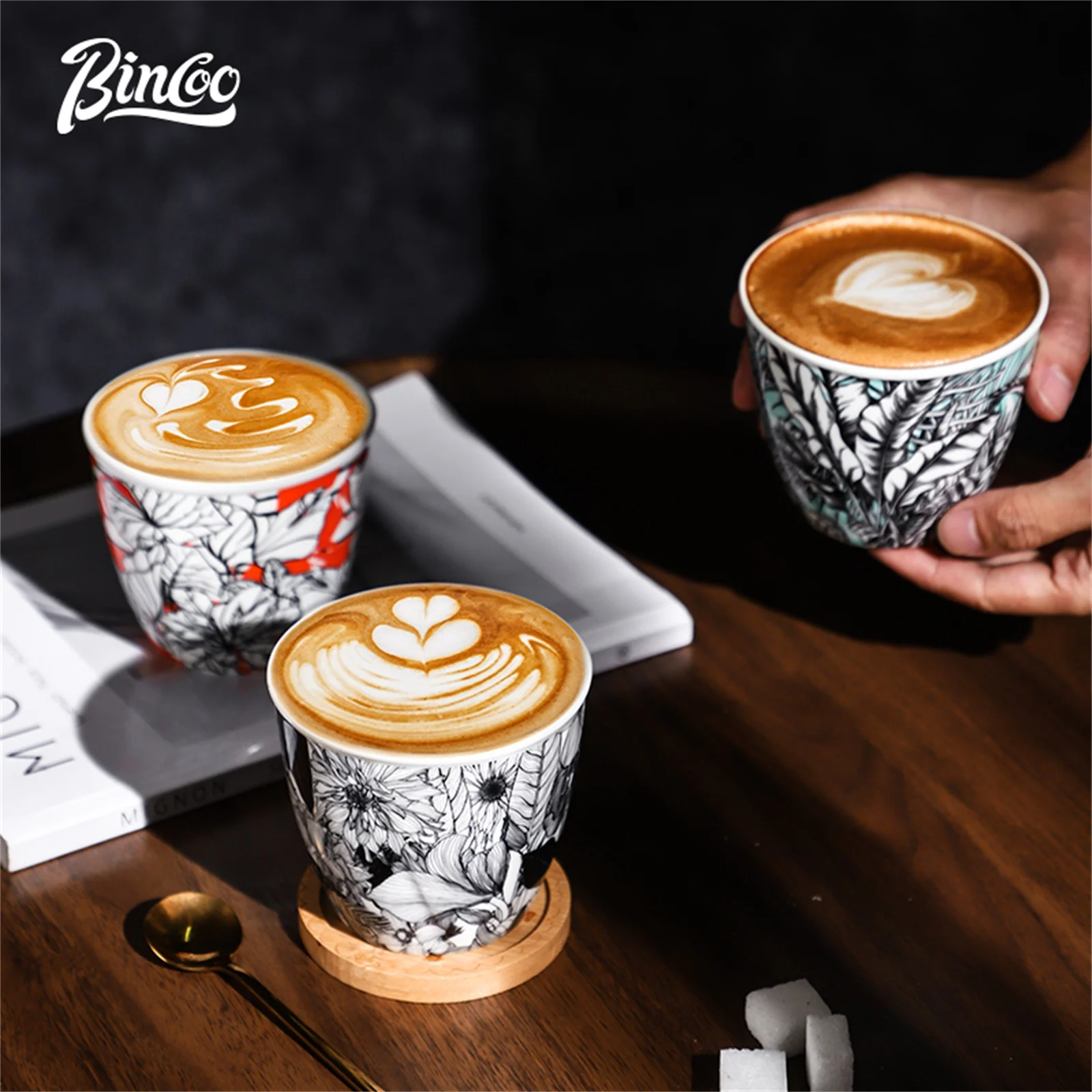 Taza de Café de Cerámica BINCO - Coffee Tea Flower reseña y precio
