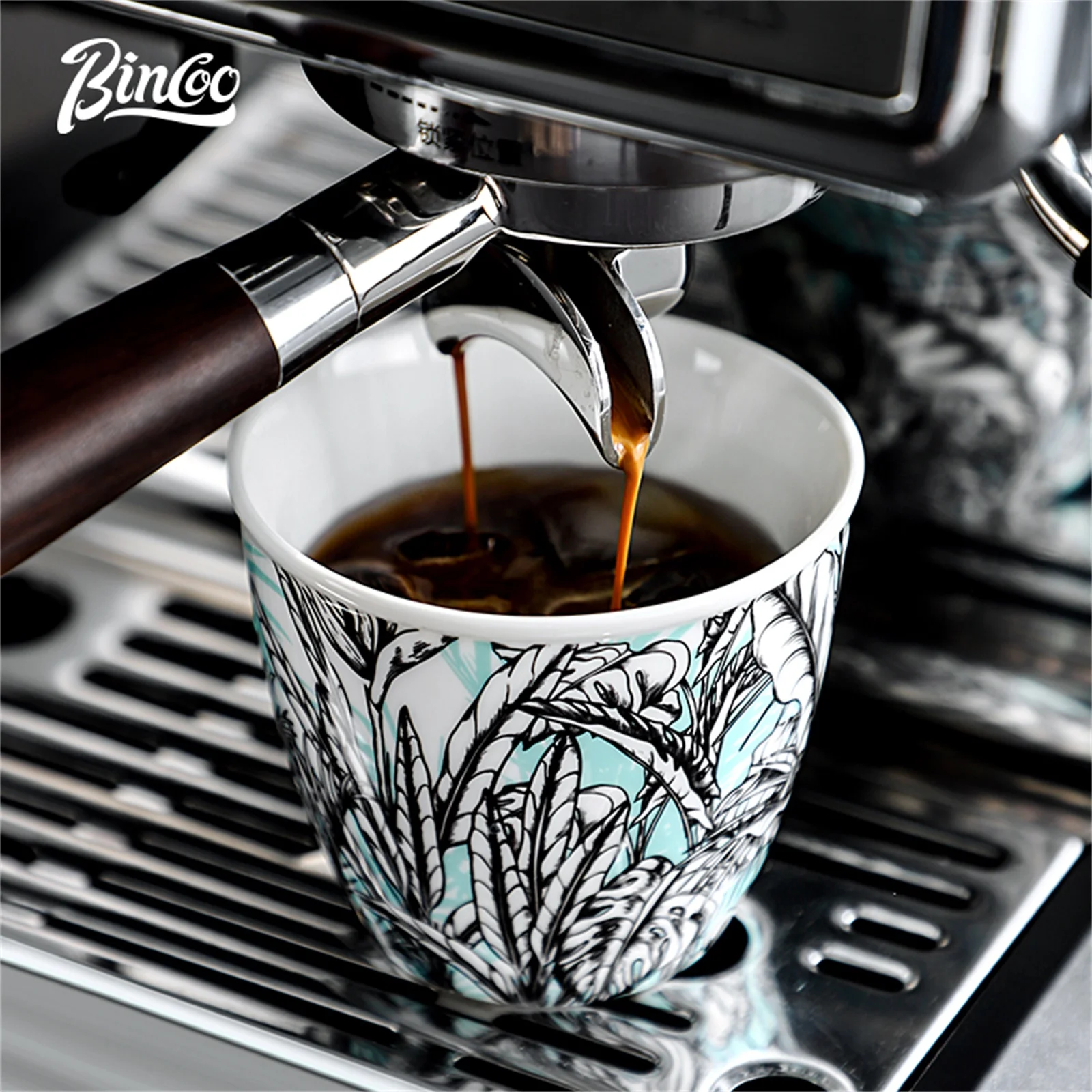 Taza de Café de Cerámica BINCO - Coffee Tea Flower reseña y precio