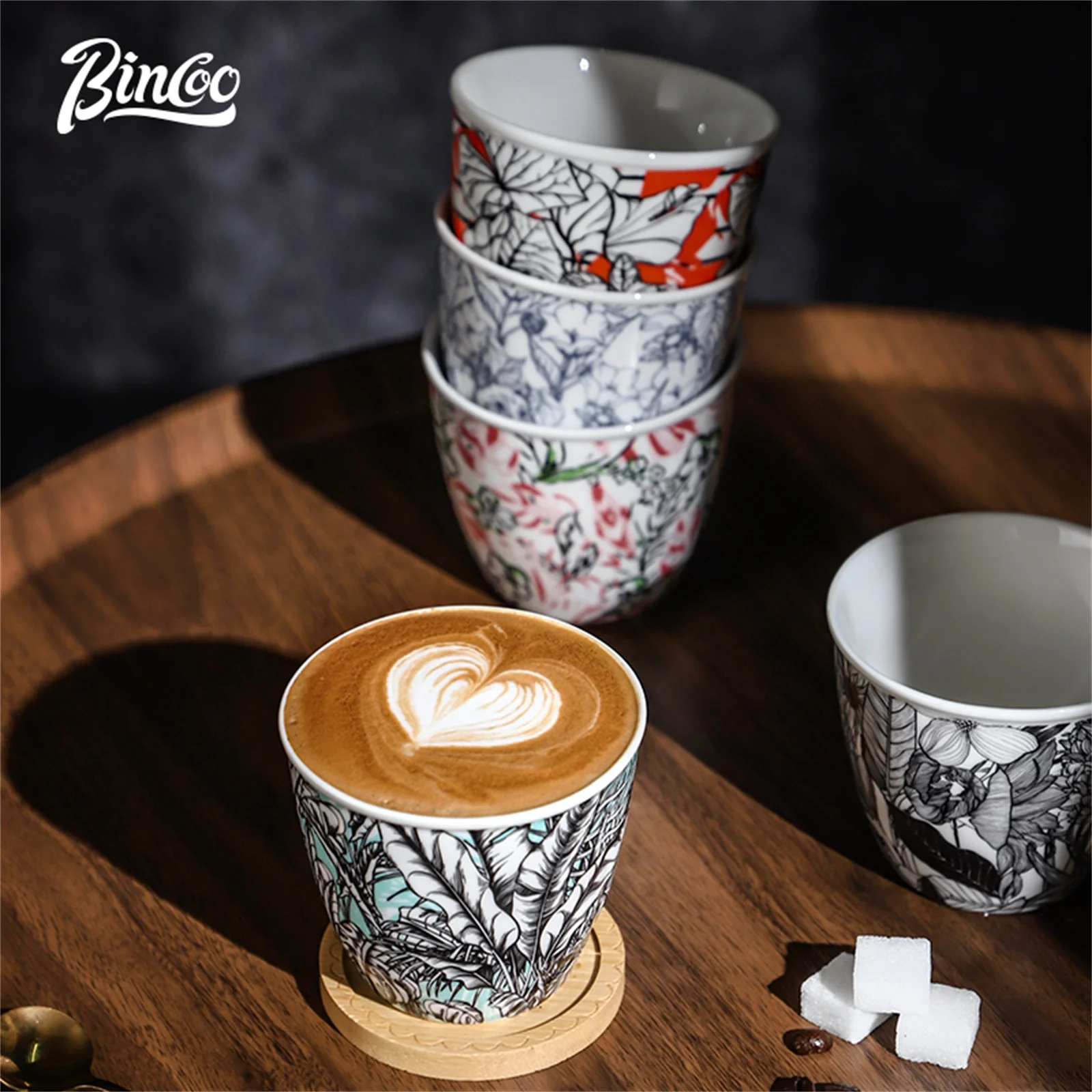 Taza de Café de Cerámica BINCO - Coffee Tea Flower reseña y precio
