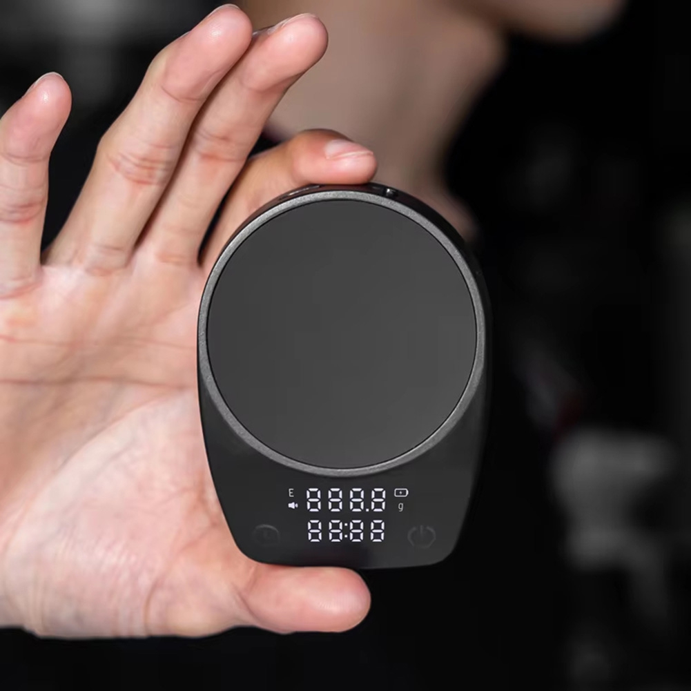Mini báscula de tiempo de café - Coffee Bean Scale reseña y precio