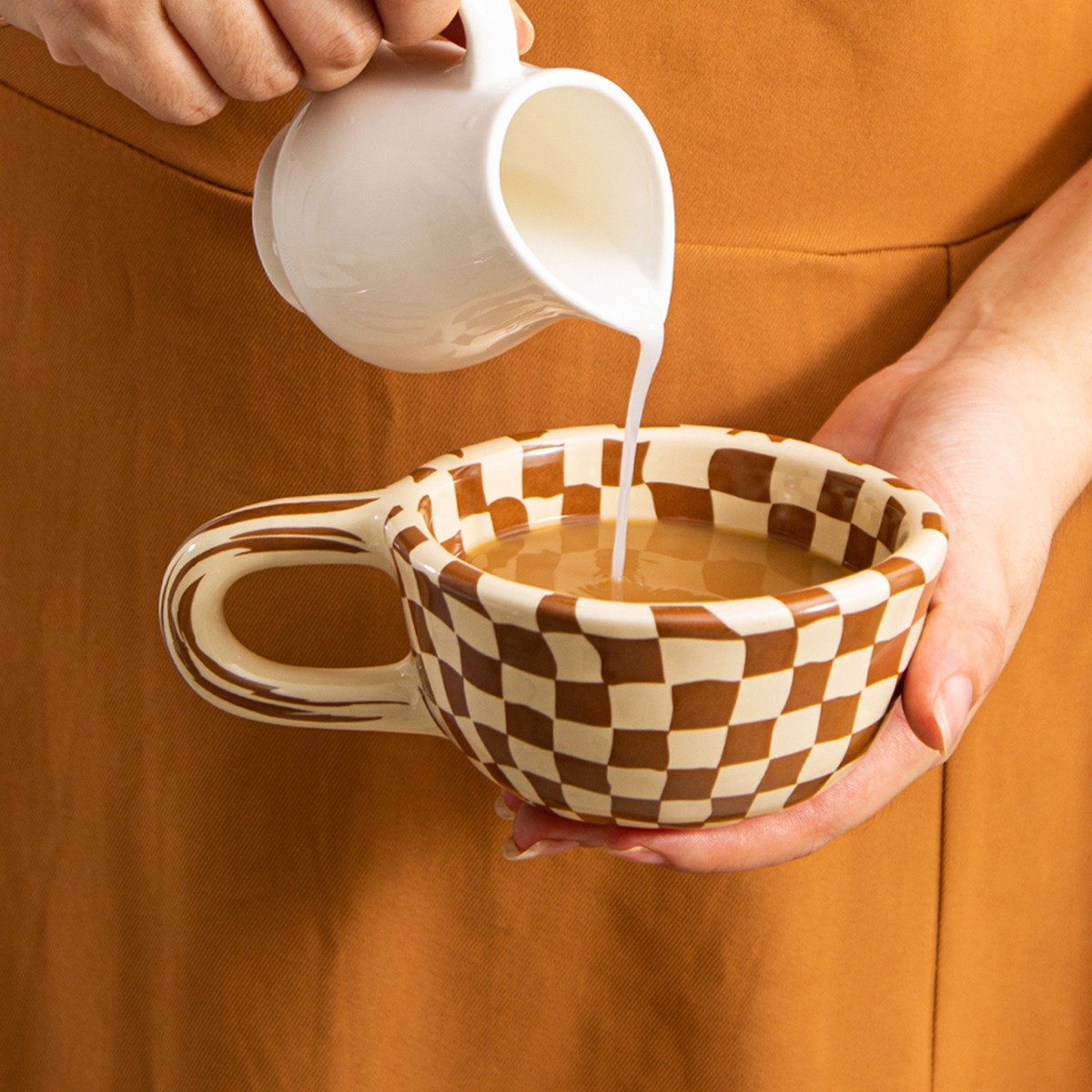 Taza de café de cerámica con a - Coffee & Tea Maker Machine reseña y precio