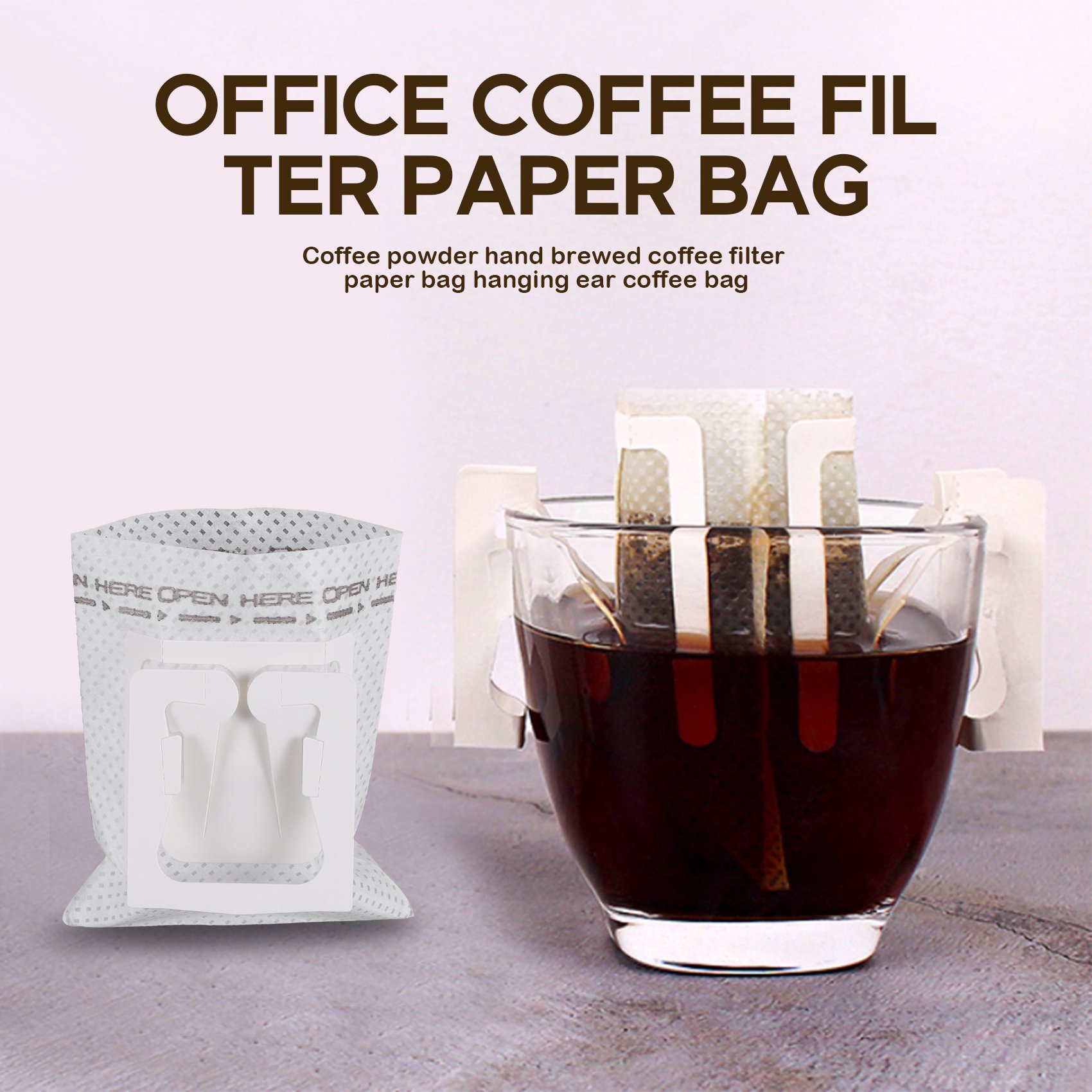 50 unidades/paquete de bolsas  - Coffee & Tea Maker Machine reseña y precio