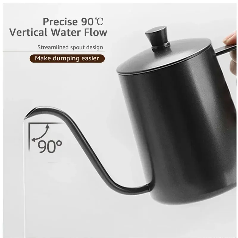 Tetera de goteo de acero inoxi - Tea And Coffee Kettle reseña y precio