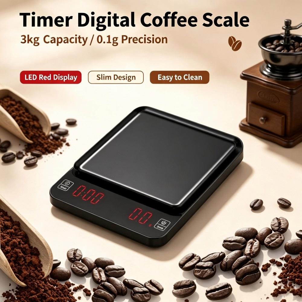 Báscula Digital de Alta Precis - Coffee & Tea Maker Machine reseña y precio