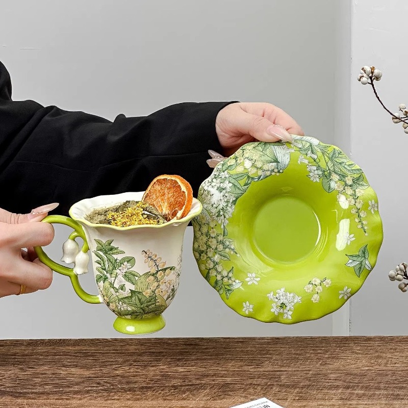 Juego de té de la tarde con di - Tea Coffee Pot Set reseña y precio