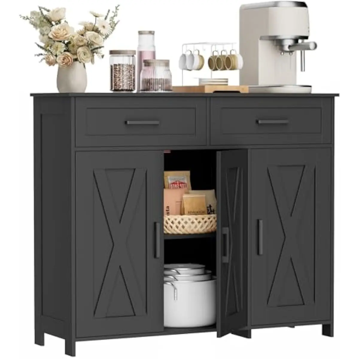 Mueble de Almacenamiento para  - Coffee & Tea Maker Machine reseña y precio
