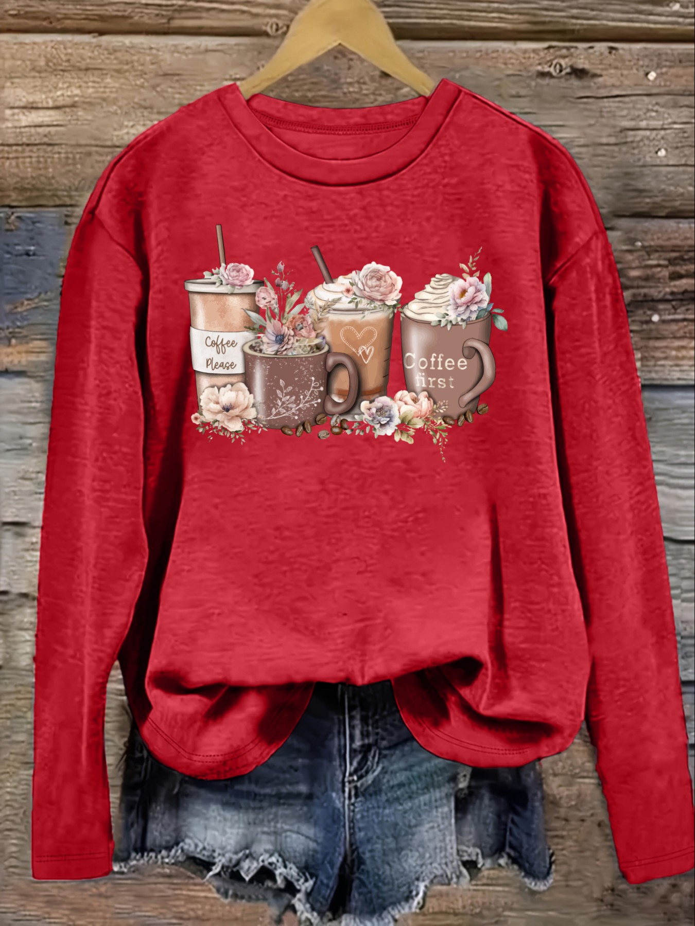 Camiseta Casual de Manga Larga - Coffee & Tea Maker Machine reseña y precio