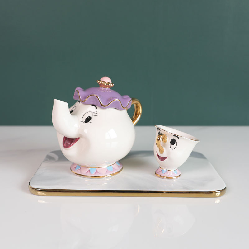 Tetera de dibujos animados La  - Tea Coffee Pot Set reseña y precio