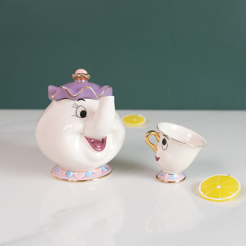 Tetera de dibujos animados La  - Tea Coffee Pot Set reseña y precio
