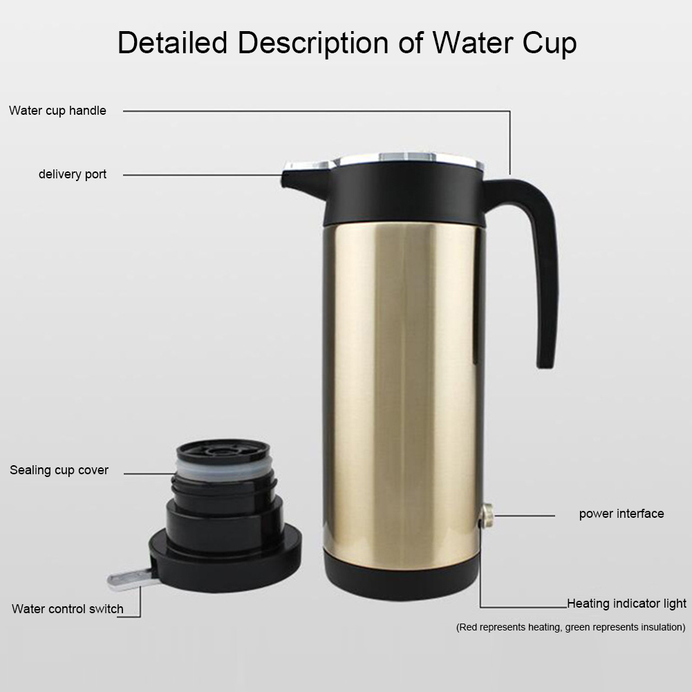 Hervidor Eléctrico de 1200ML 1 - Tea And Coffee Kettle reseña y precio