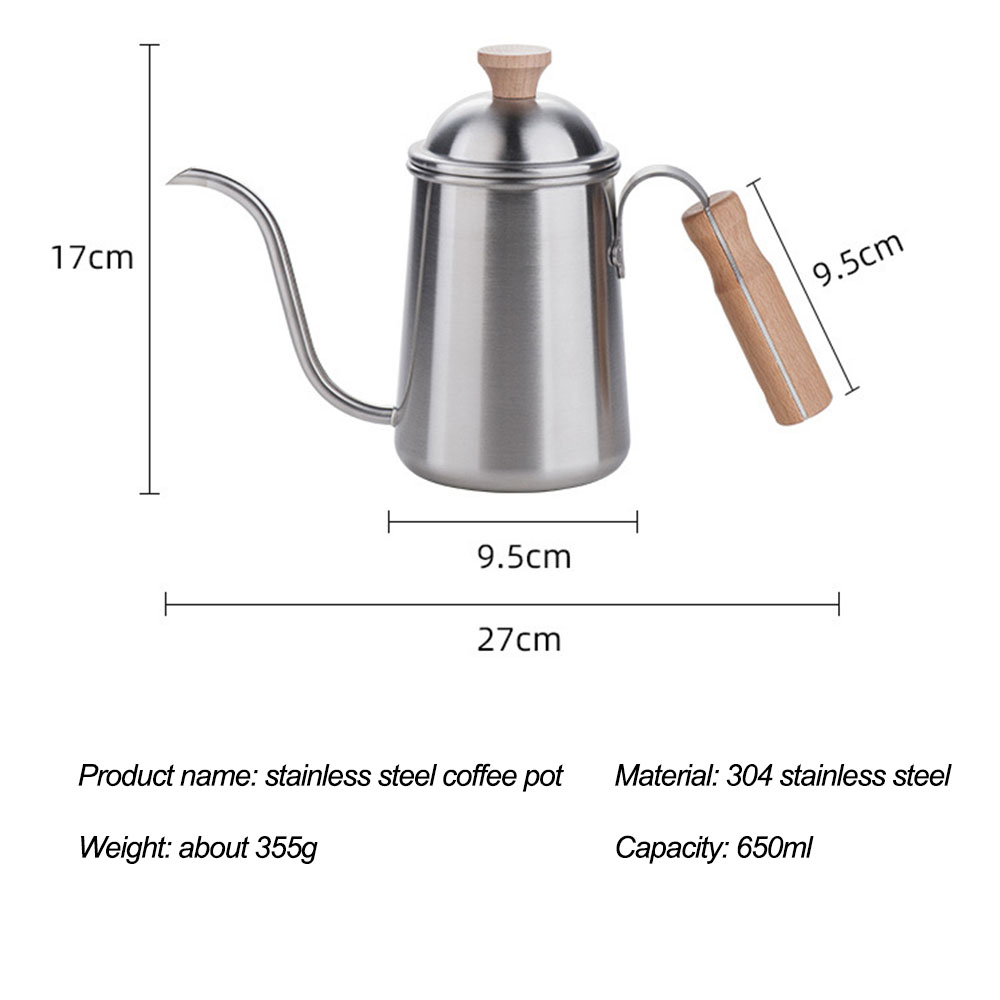 Hervidor de café con cuello de - Tea And Coffee Kettle reseña y precio